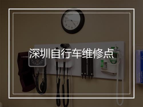 深圳自行车维修点